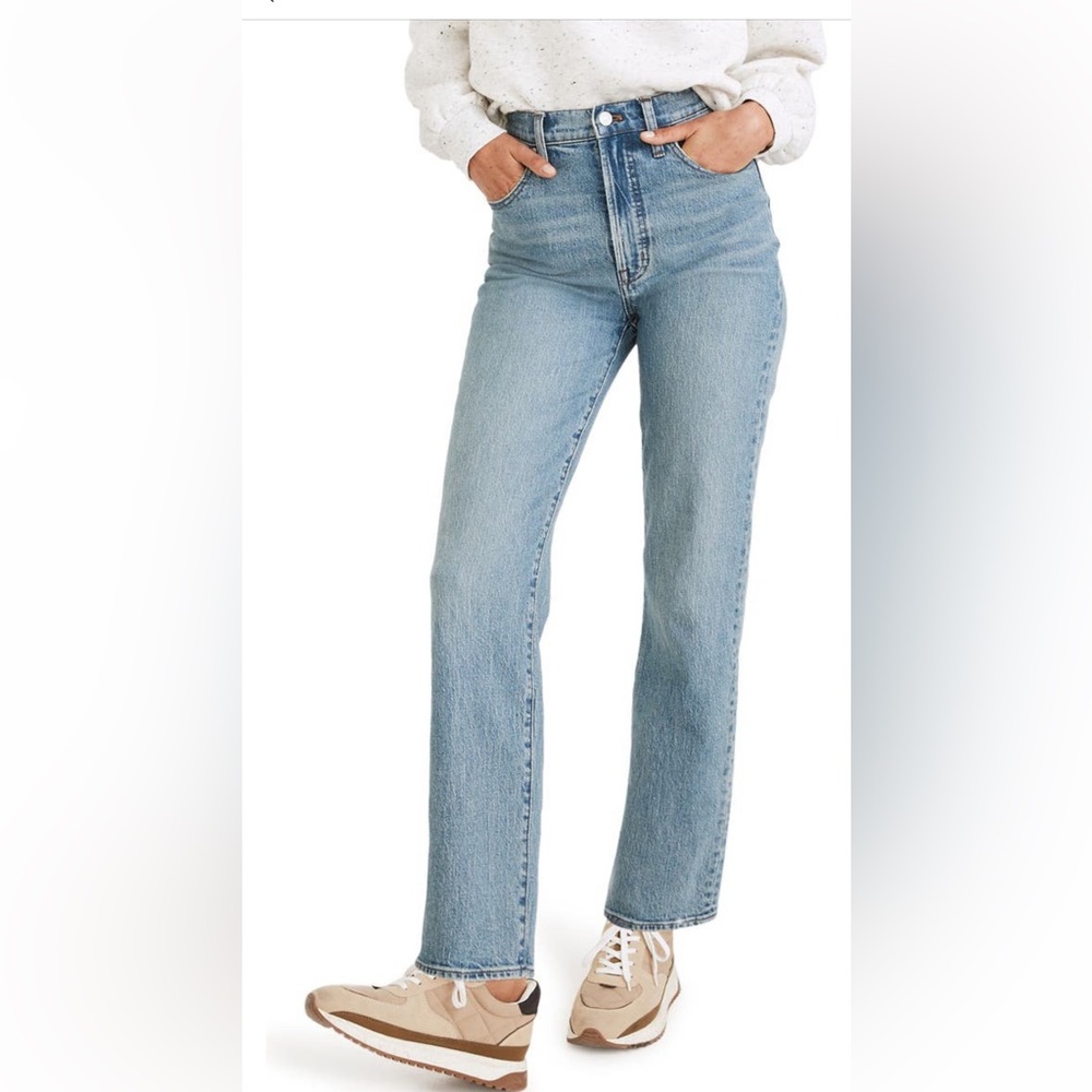 Madewell Perfect Vintage Straight Leg Jeans